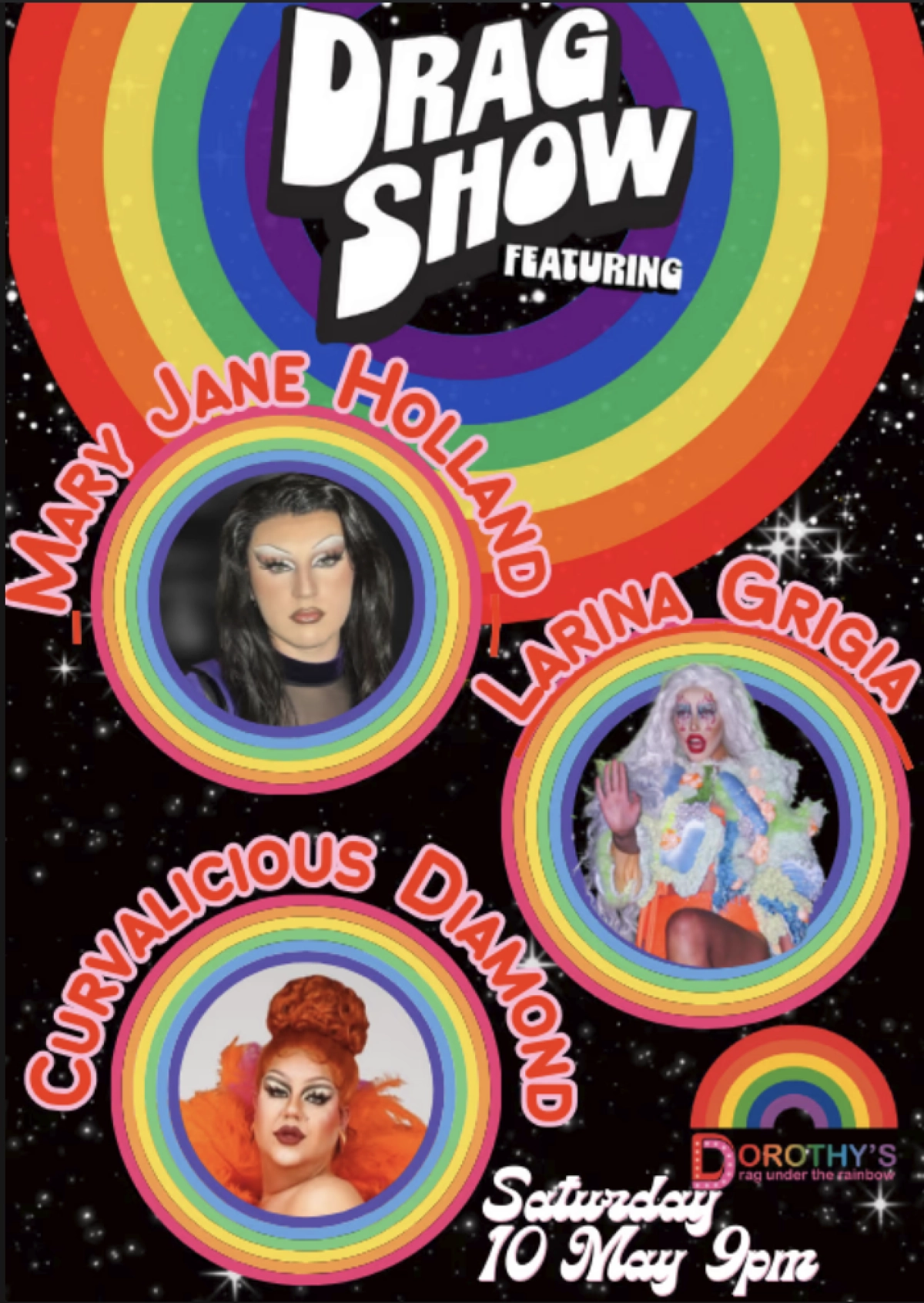 Dorothy's Drag Show May